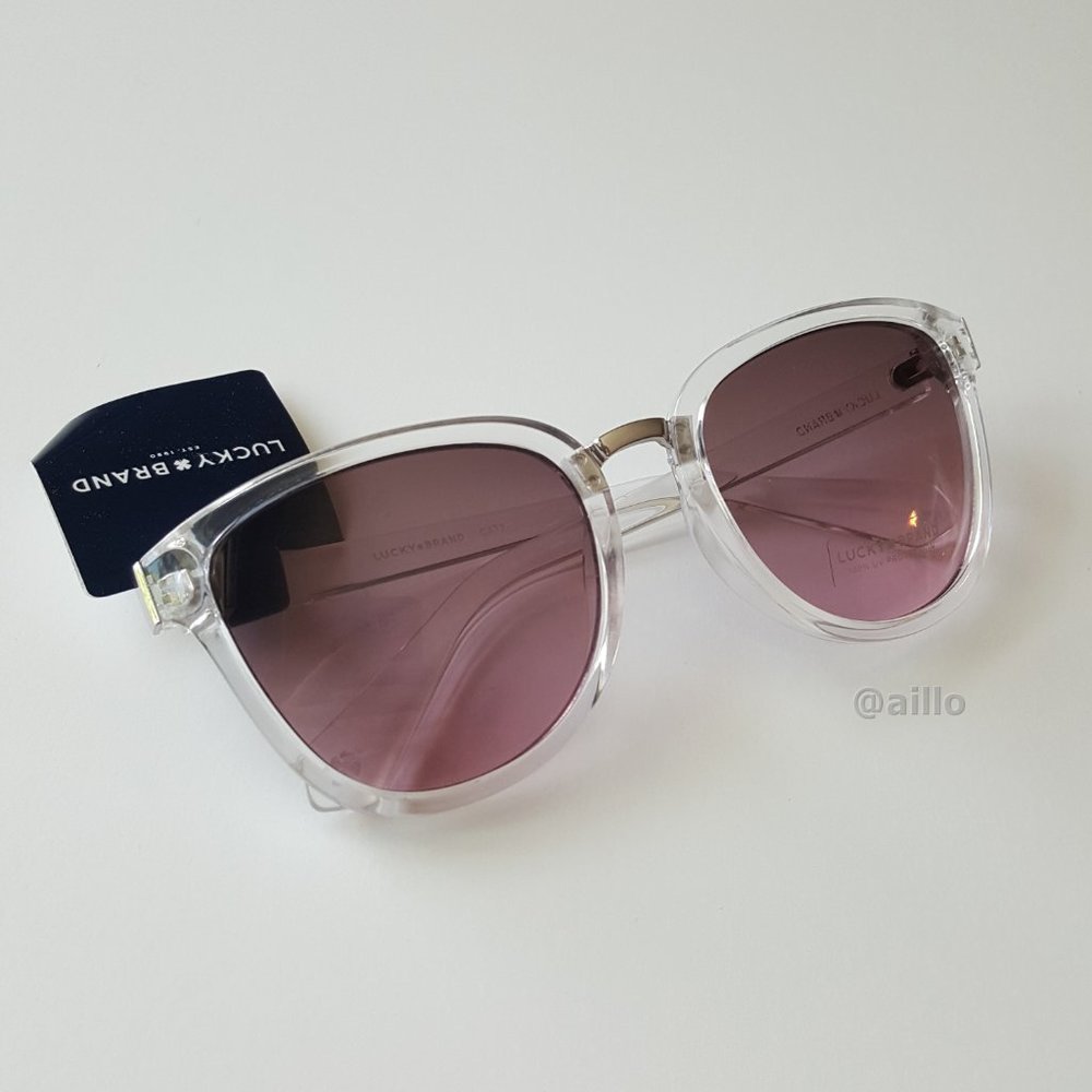 Lucky 🍀 Brand TRESTLES CRYSTAL Sunglasses - Picture 1 of 11